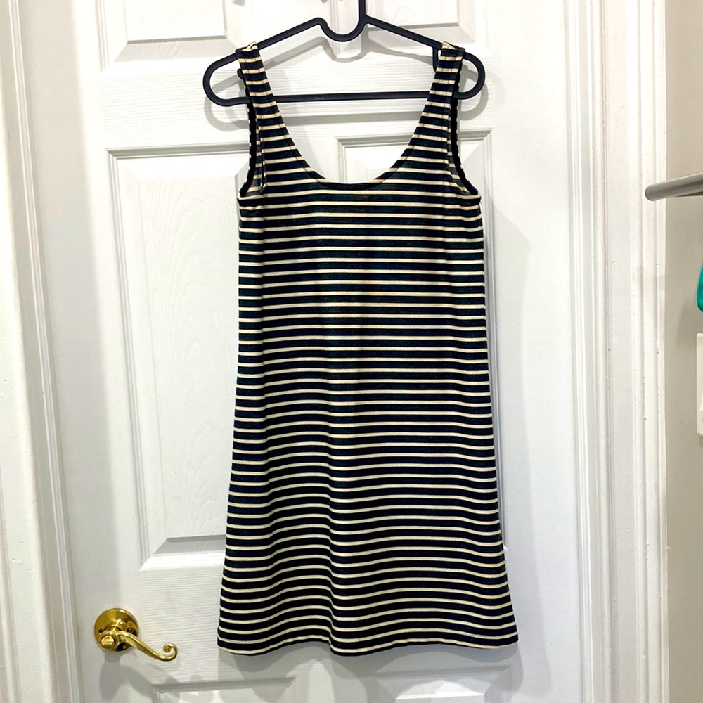 Madewell striped tank dress
